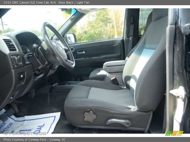 Onyx Black / Light Tan 2010 GMC Canyon SLE Crew Cab 4x4