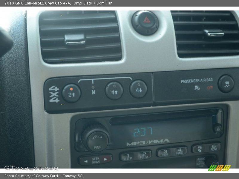 Onyx Black / Light Tan 2010 GMC Canyon SLE Crew Cab 4x4