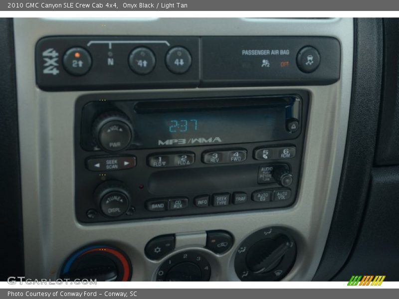 Onyx Black / Light Tan 2010 GMC Canyon SLE Crew Cab 4x4