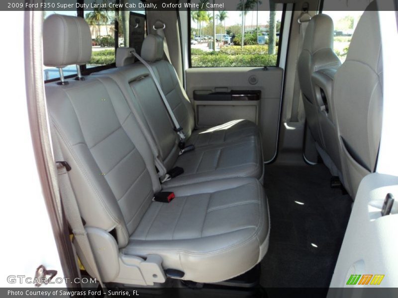 Rear Seat of 2009 F350 Super Duty Lariat Crew Cab Dually