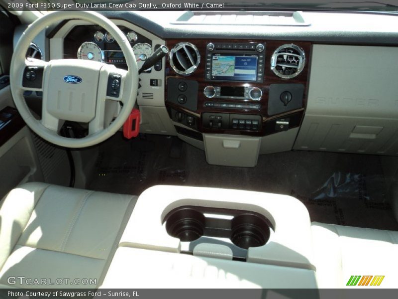 Dashboard of 2009 F350 Super Duty Lariat Crew Cab Dually