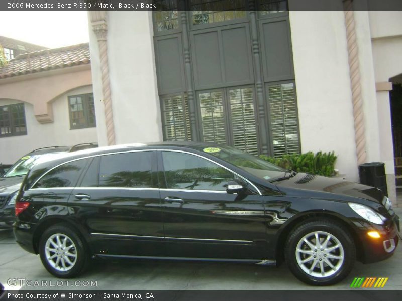 Black / Black 2006 Mercedes-Benz R 350 4Matic