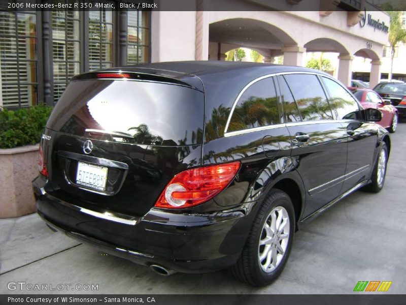 Black / Black 2006 Mercedes-Benz R 350 4Matic