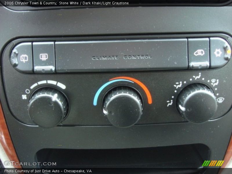 Controls of 2006 Town & Country 