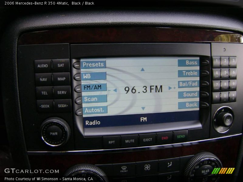Black / Black 2006 Mercedes-Benz R 350 4Matic