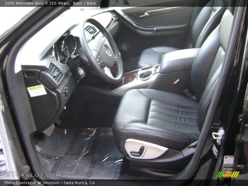 Black / Black 2006 Mercedes-Benz R 350 4Matic