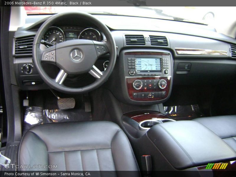 Black / Black 2006 Mercedes-Benz R 350 4Matic