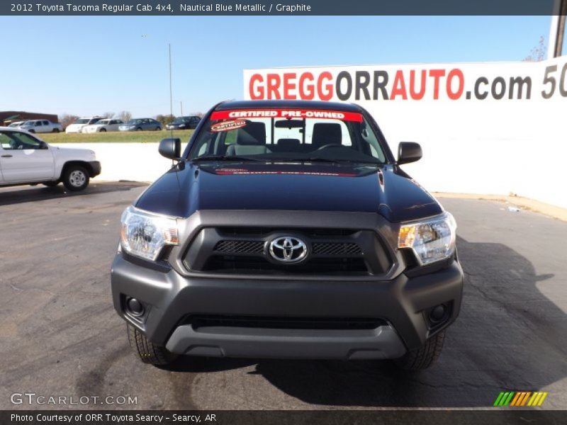 Nautical Blue Metallic / Graphite 2012 Toyota Tacoma Regular Cab 4x4