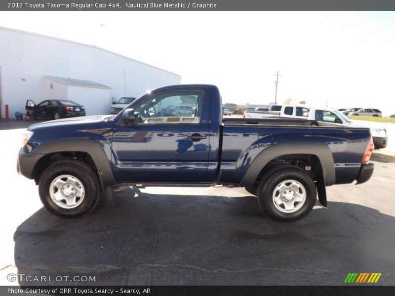 Nautical Blue Metallic / Graphite 2012 Toyota Tacoma Regular Cab 4x4