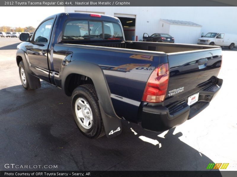 Nautical Blue Metallic / Graphite 2012 Toyota Tacoma Regular Cab 4x4