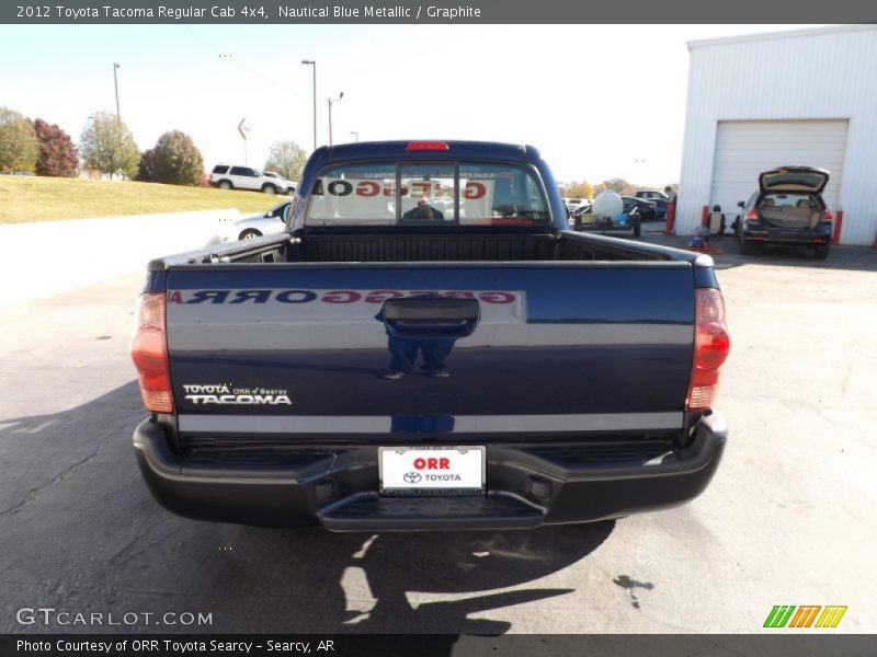 Nautical Blue Metallic / Graphite 2012 Toyota Tacoma Regular Cab 4x4