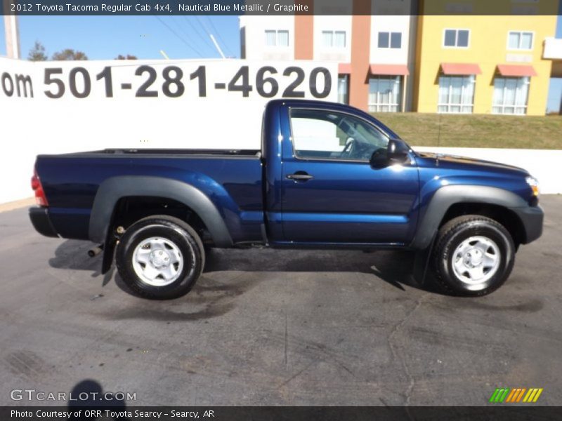 Nautical Blue Metallic / Graphite 2012 Toyota Tacoma Regular Cab 4x4