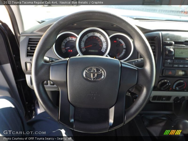 Nautical Blue Metallic / Graphite 2012 Toyota Tacoma Regular Cab 4x4