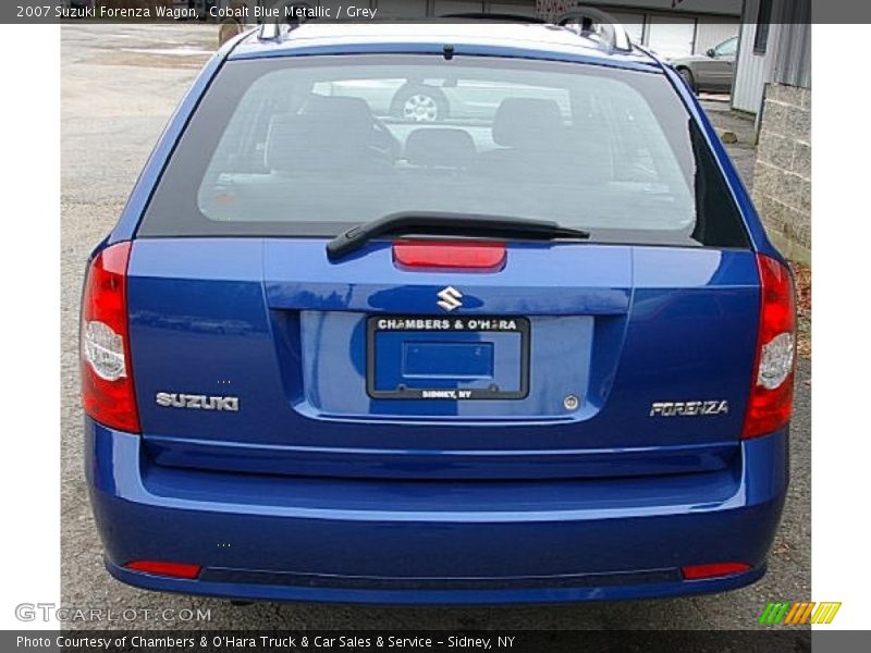Cobalt Blue Metallic / Grey 2007 Suzuki Forenza Wagon