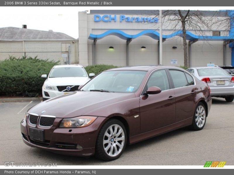 Barrique Red Metallic / Black 2006 BMW 3 Series 330xi Sedan