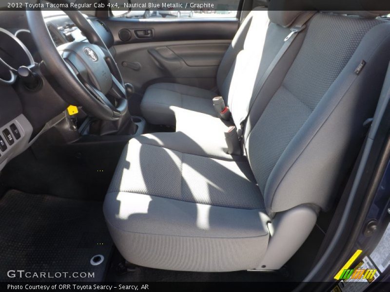 Nautical Blue Metallic / Graphite 2012 Toyota Tacoma Regular Cab 4x4