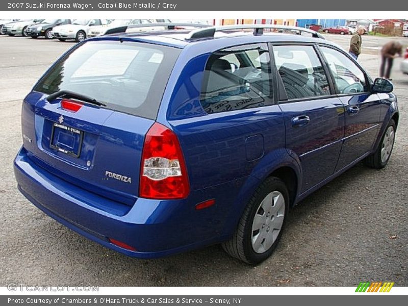 Cobalt Blue Metallic / Grey 2007 Suzuki Forenza Wagon