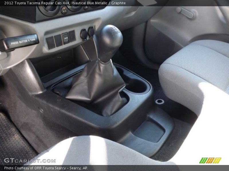 Nautical Blue Metallic / Graphite 2012 Toyota Tacoma Regular Cab 4x4