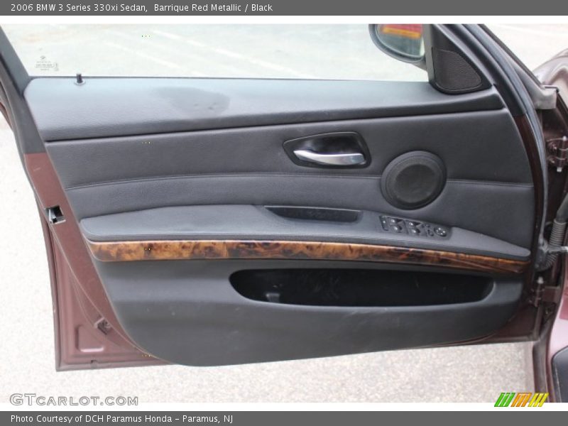 Barrique Red Metallic / Black 2006 BMW 3 Series 330xi Sedan