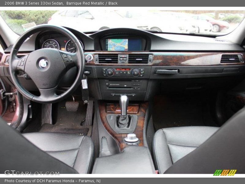 Barrique Red Metallic / Black 2006 BMW 3 Series 330xi Sedan