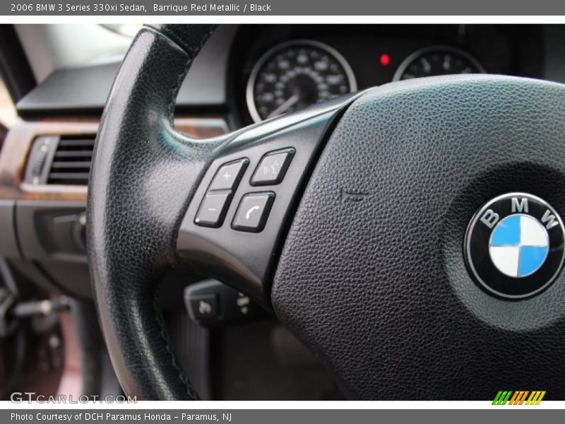 Barrique Red Metallic / Black 2006 BMW 3 Series 330xi Sedan