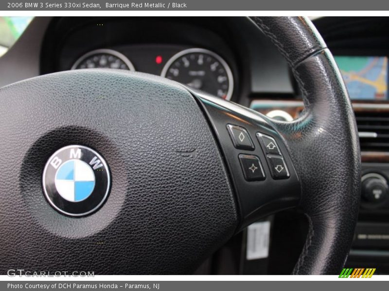 Barrique Red Metallic / Black 2006 BMW 3 Series 330xi Sedan