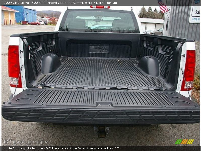 Summit White / Dark Titanium 2009 GMC Sierra 1500 SL Extended Cab 4x4