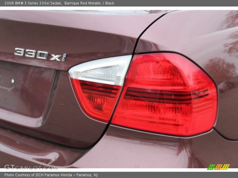 Barrique Red Metallic / Black 2006 BMW 3 Series 330xi Sedan