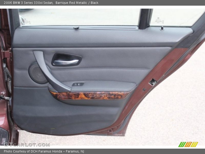 Barrique Red Metallic / Black 2006 BMW 3 Series 330xi Sedan