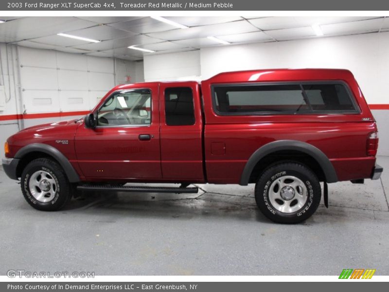  2003 Ranger XLT SuperCab 4x4 Toreador Red Metallic