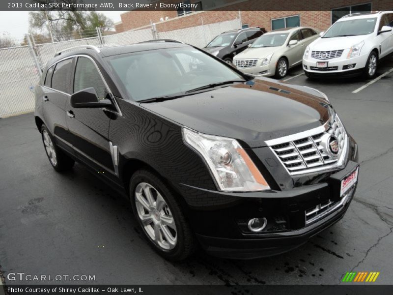 Black Raven / Ebony/Ebony 2013 Cadillac SRX Performance AWD