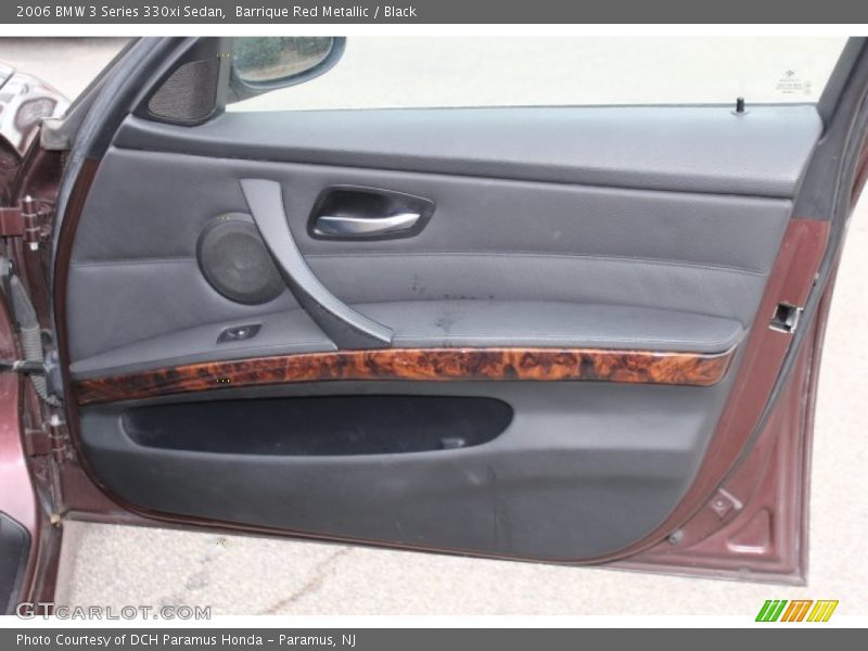 Barrique Red Metallic / Black 2006 BMW 3 Series 330xi Sedan