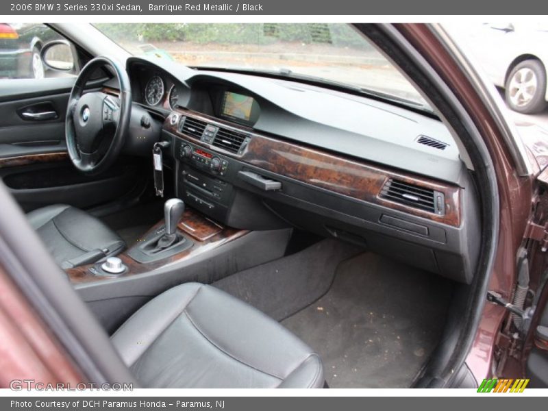 Barrique Red Metallic / Black 2006 BMW 3 Series 330xi Sedan