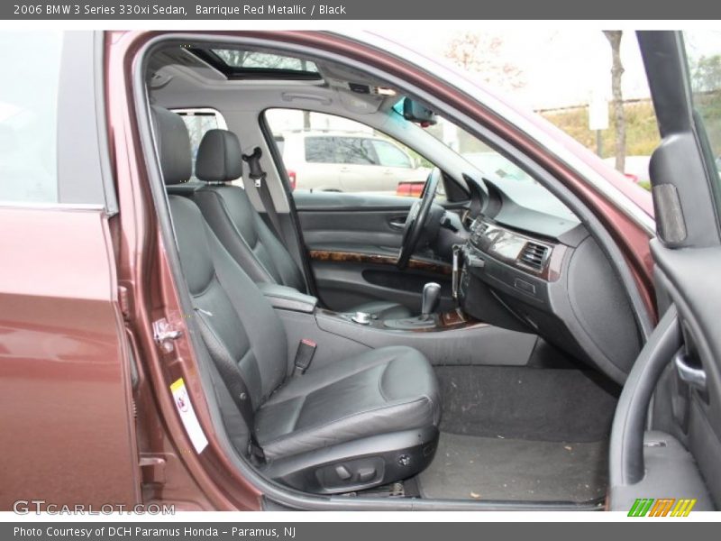 Barrique Red Metallic / Black 2006 BMW 3 Series 330xi Sedan