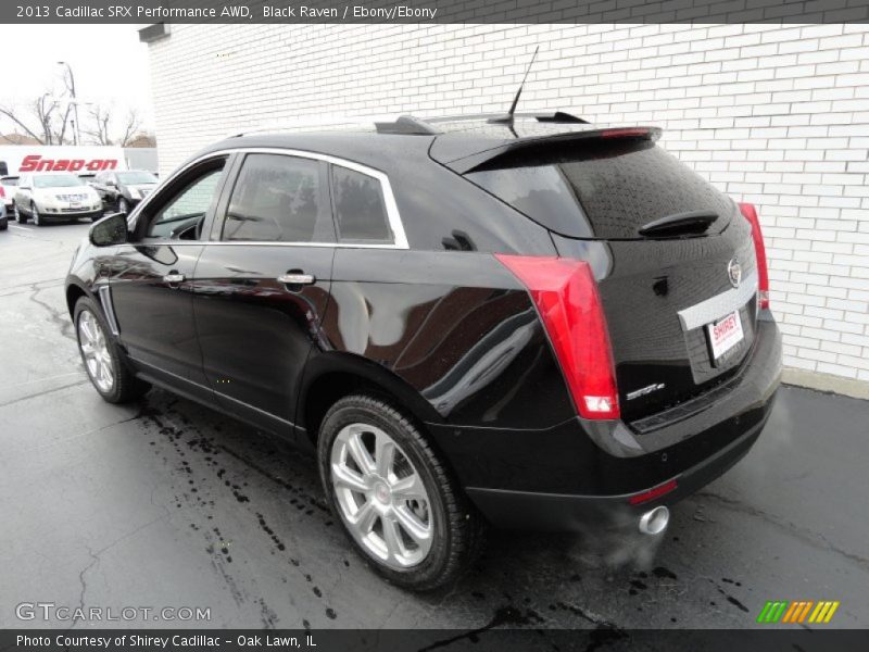 Black Raven / Ebony/Ebony 2013 Cadillac SRX Performance AWD