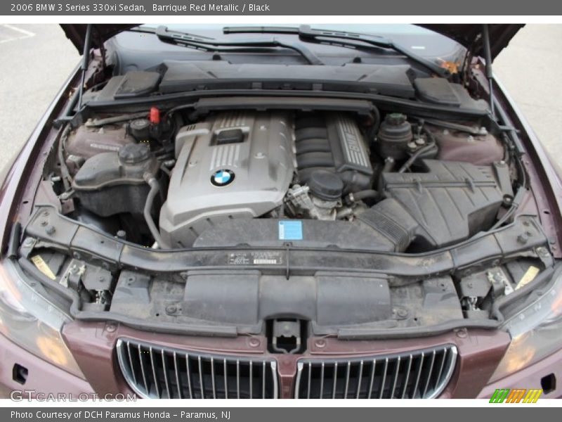 Barrique Red Metallic / Black 2006 BMW 3 Series 330xi Sedan