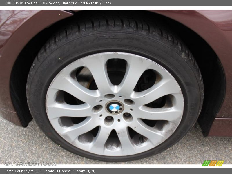 Barrique Red Metallic / Black 2006 BMW 3 Series 330xi Sedan