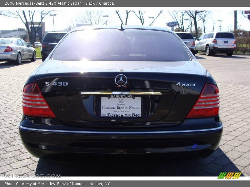 Black / Charcoal 2006 Mercedes-Benz S 430 4Matic Sedan