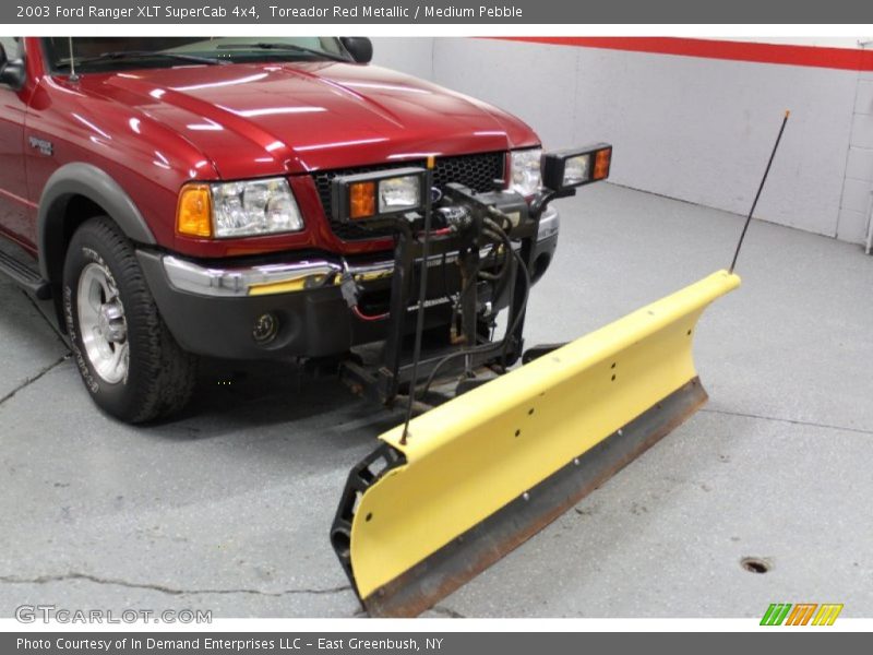 Toreador Red Metallic / Medium Pebble 2003 Ford Ranger XLT SuperCab 4x4