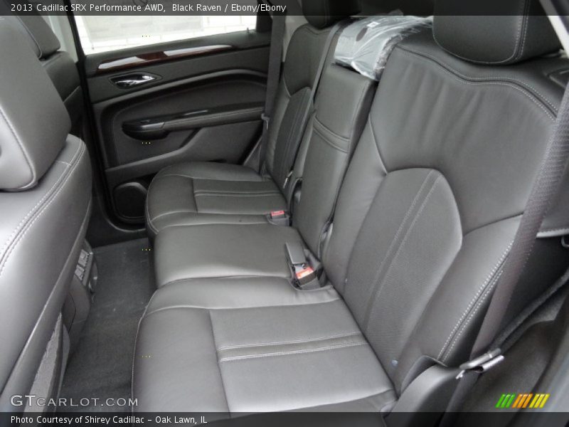 Rear Seat of 2013 SRX Performance AWD