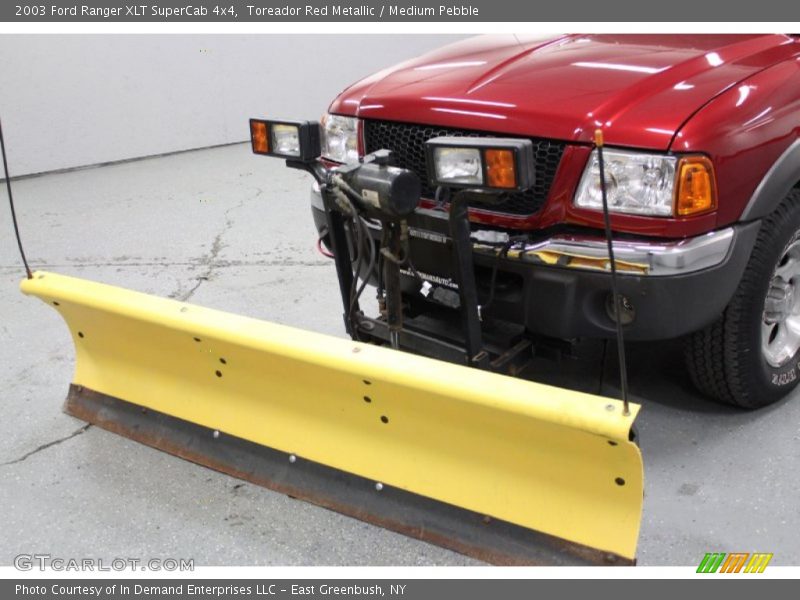 Toreador Red Metallic / Medium Pebble 2003 Ford Ranger XLT SuperCab 4x4