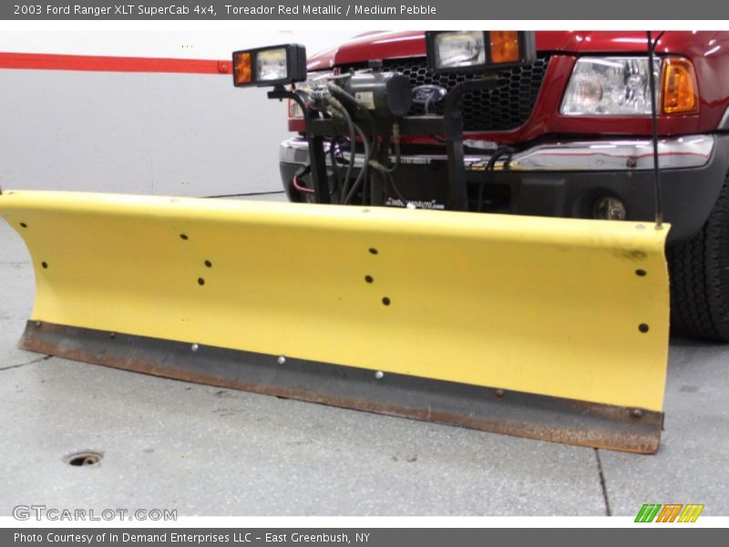 Toreador Red Metallic / Medium Pebble 2003 Ford Ranger XLT SuperCab 4x4