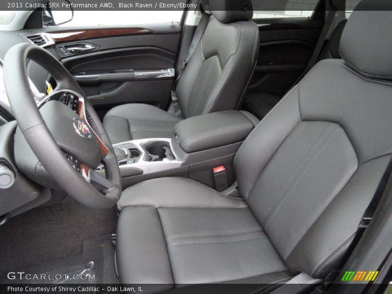 Front Seat of 2013 SRX Performance AWD