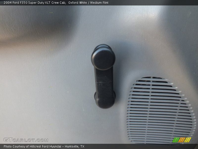 Oxford White / Medium Flint 2004 Ford F350 Super Duty XLT Crew Cab