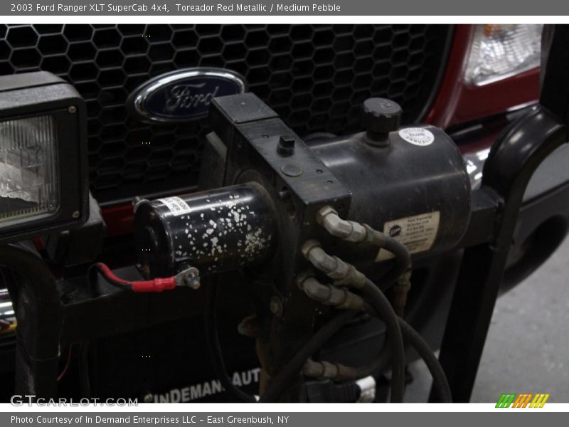 Toreador Red Metallic / Medium Pebble 2003 Ford Ranger XLT SuperCab 4x4