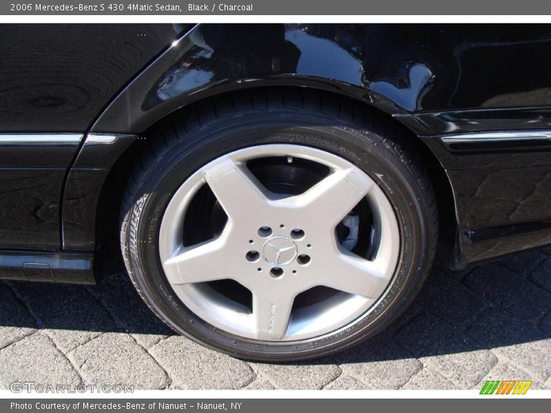 Black / Charcoal 2006 Mercedes-Benz S 430 4Matic Sedan