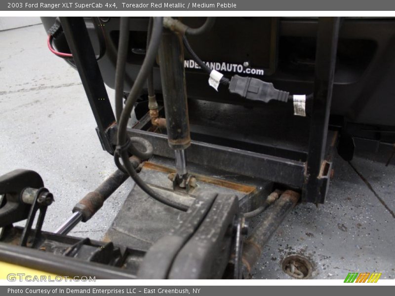 Toreador Red Metallic / Medium Pebble 2003 Ford Ranger XLT SuperCab 4x4