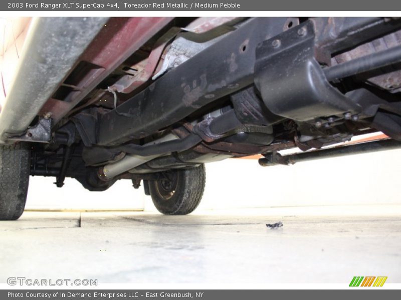 Toreador Red Metallic / Medium Pebble 2003 Ford Ranger XLT SuperCab 4x4