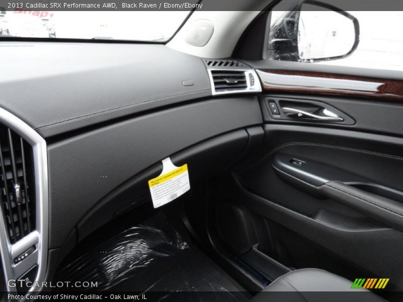 Black Raven / Ebony/Ebony 2013 Cadillac SRX Performance AWD