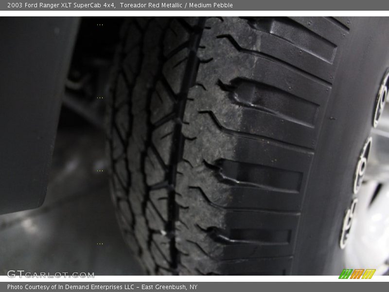 Toreador Red Metallic / Medium Pebble 2003 Ford Ranger XLT SuperCab 4x4